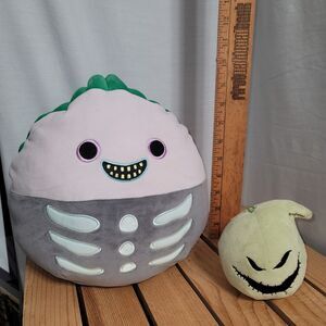 Disney Nightmare Before Christmas; Squishmallow and Hallmark Fluffball‎